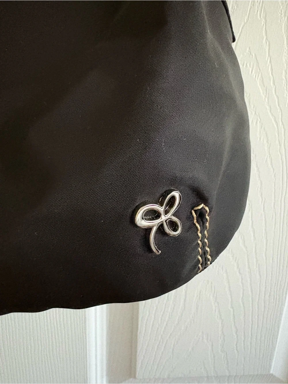 Nina Black Hobo Bag